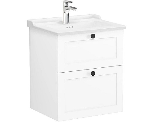 Santeh-Crystal.ru: Тумба с раковиной белый матовый 60,5 см Vitra Root Classic 68848 Заказать Тумба с раковиной белый матовый 60,5 см Vitra Root Classic 68848 в магазине сантехники Santeh-Crystal.ru