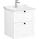 Заказать Тумба с раковиной белый матовый 60,5 см Vitra Root Classic 68848 в магазине сантехники Santeh-Crystal.ru
