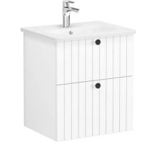 Тумба с раковиной белый матовый 60,5 см Vitra Root Groove 69415