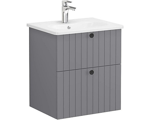 Santeh-Crystal.ru: Тумба с раковиной серый матовый 60,5 см Vitra Root Groove 69417 Приобрести Тумба с раковиной серый матовый 60,5 см Vitra Root Groove 69417 в магазине сантехники Santeh-Crystal.ru