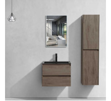 Комплект мебели темный дуб 60 см Vincea Luka VMC-2L600RO + VCB-13600B + VLM-2J600