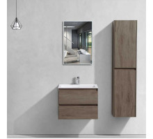 Комплект мебели темный дуб 60 см Vincea Luka VMC-2L600RO + VCB-13600W + VLM-2J600