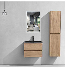 Комплект мебели натуральный дуб 60 см Vincea Luka VMC-2L600NO + VCB-13600B + VLM-2J600