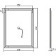 Заказать Комплект мебели темный дуб 61,5 см Vincea Gio VMC-2G600RO + VBS-13960 + VLM-2B600 в магазине сантехники Santeh-Crystal.ru