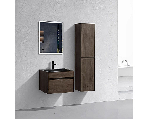 Santeh-Crystal.ru: Тумба с раковиной темный дуб 60 см Vincea Chiara VMC-2C600RO + VCB-13600B Купить Тумба с раковиной темный дуб 60 см Vincea Chiara VMC-2C600RO + VCB-13600B в магазине сантехники Santeh-Crystal.ru