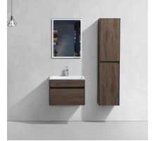 Комплект мебели темный дуб 60 см Vincea Chiara VMC-2C600RO + VCB-13600W + VLM-3VN600