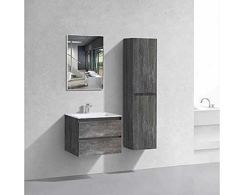 Santeh-Crystal.ru: Тумба с раковиной серый камень 60 см Vincea Luka VMC-2L600GS + VCB-13600W Купить Тумба с раковиной серый камень 60 см Vincea Luka VMC-2L600GS + VCB-13600W в магазине сантехники Santeh-Crystal.ru