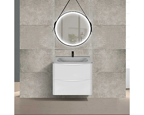 Santeh-Crystal.ru: Тумба с раковиной белый глянец 59,4 см Vincea Paola VMC-2P600GW + VCB-2VP600G Купить Тумба с раковиной белый глянец 59,4 см Vincea Paola VMC-2P600GW + VCB-2VP600G в магазине сантехники Santeh-Crystal.ru