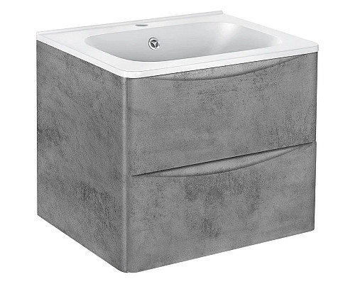 Santeh-Crystal.ru: Комплект мебели бетон 59,4 см Vincea Paola VMC-2P600BT + VCB-2VP600W + VLM-2D550 Купить Комплект мебели бетон 59,4 см Vincea Paola VMC-2P600BT + VCB-2VP600W + VLM-2D550 в магазине сантехники Santeh-Crystal.ru