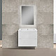 Купить Комплект мебели белый глянец 61 см Vincea Norma VMC-2N600GW + VCB-2N600W + VLM-2J600 в магазине сантехники Santeh-Crystal.ru
