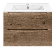 Тумба с раковиной дуб винтаж 71,5 см Vincea Mia VMC-2MC700VO + VBS-13970