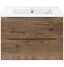 Тумба с раковиной дуб винтаж 61,5 см Vincea Mia VMC-2MC600VO + VBS-13960