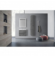 Комплект мебели бетон 61,5 см Vincea Mia VMC-2MC600BT + VBS-13960 + VLM-2B600