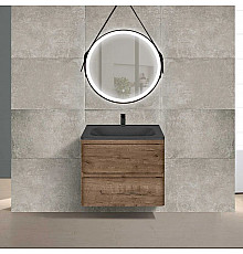 Комплект мебели дуб винтаж 59,4 см Vincea Vico VMC-2V600VO + VCB-2VP600B + VLM-2N600+