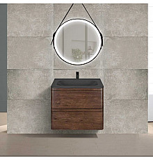 Комплект мебели темный дуб 59,4 см Vincea Vico VMC-2V600RW + VCB-2VP600B + VLM-2N600+