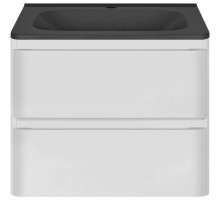 Тумба с раковиной белый глянец 59,4 см Vincea Vico VMC-2V600GW + VCB-2VP600B