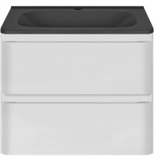 Тумба с раковиной белый глянец 59,4 см Vincea Vico VMC-2V600GW + VCB-2VP600B