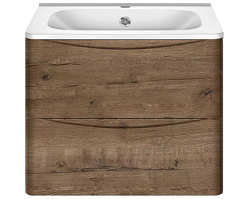 Santeh-Crystal.ru: Тумба с раковиной дуб винтаж 59,4 см Vincea Paola VMC-2P600VO + VCB-2VP600W Купить Тумба с раковиной дуб винтаж 59,4 см Vincea Paola VMC-2P600VO + VCB-2VP600W в магазине сантехники Santeh-Crystal.ru