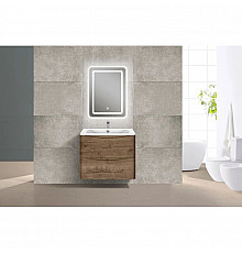 Комплект мебели дуб винтаж 59,4 см Vincea Paola VMC-2P600VO + VCB-2VP600W + VLM-2D550