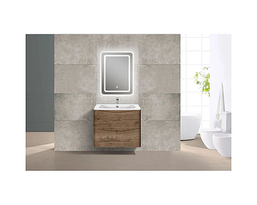 Заказать Комплект мебели дуб винтаж 59,4 см Vincea Paola VMC-2P600VO + VCB-2VP600W + VLM-2D550 в магазине сантехники Santeh-Crystal.ru