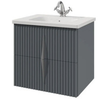 Тумба графит матовый 57,8 см Caprigo Novara 35915-TP810