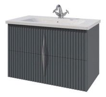 Тумба графит матовый 75 см Caprigo Novara 35916-TP810