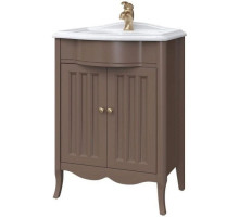 Тумба шоколад матовый 59 см Caprigo Marsel 33810-TP809