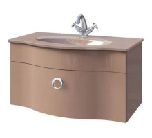 Тумба капучино глянец 75 см Caprigo Nokturn 1312-TP019