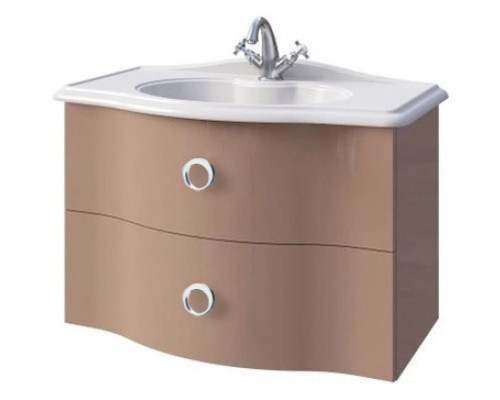 Купить Тумба капучино глянец 75 см Caprigo Nokturn 1318-TP019 в магазине сантехники Santeh-Crystal.ru