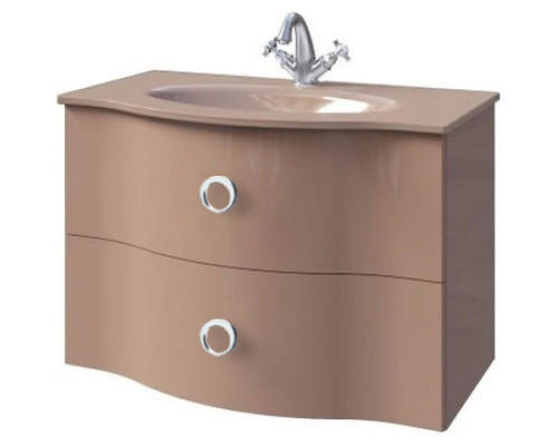 Купить Тумба капучино глянец 75 см Caprigo Nokturn 1318-TP019 в магазине сантехники Santeh-Crystal.ru