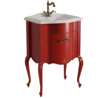 Тумба красный матовый 60,6 см Caprigo Bourget 11010-B014