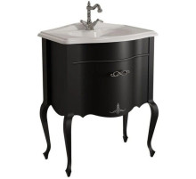 Тумба черный матовый 70,6 см Caprigo Bourget 11011-B042