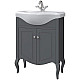 Купить Тумба графит матовый 65,6 см Caprigo Verona 33517-TP810 в магазине сантехники Santeh-Crystal.ru