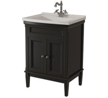 Тумба черный матовый 58,6 см Caprigo Jardin 10410A-B032