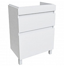 Тумба белый матовый 59,2 см IDDIS Zodiac ZOD6CBFi95