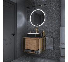 Комплект мебели дуб веллингтон/золотой 70 см Grossman Винтаж 107008 + GR4042BW + 97070