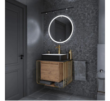 Комплект мебели дуб веллингтон/золотой 70 см Grossman Винтаж 107008 + GR-4043BW + 97070