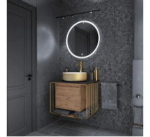 Комплект мебели дуб веллингтон/золотой 70 см Grossman Винтаж 1107008 + GR-5010GW + 97070