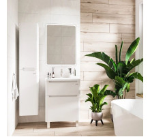 Комплект мебели белый глянец 60 см Grossman Адель 106007 + 4627173210225 + 206004