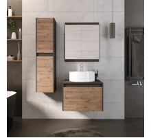 Комплект мебели дуб веллингтон/графит 60 см Grossman Смарт 106009 + GR-3012 + 206005