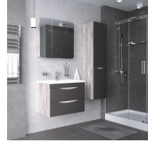 Комплект мебели бетон пайн/графит матовый 70,1 см Grossman Талис 107010 + 4627173210171 + 207006