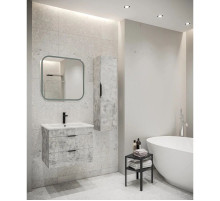 Комплект мебели бетон 66 см Grossman Кросс 106501 + Y18296 + 555800