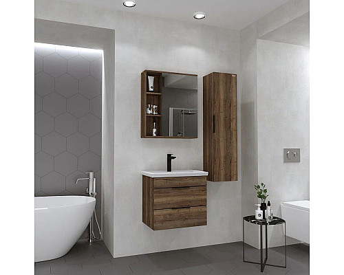 Santeh-Crystal.ru: Комплект мебели темный дуб 61 см Grossman Форта 1060052 + 16413 + 2060032 Купить Комплект мебели темный дуб 61 см Grossman Форта 1060052 + 16413 + 2060032 в магазине сантехники Santeh-Crystal.ru