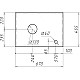 Приобрести Комплект мебели дуб сонома/белый матовый 67 см Grossman Флай 107001 + 507001 + GR-3019 + 207001 в магазине сантехники Santeh-Crystal.ru