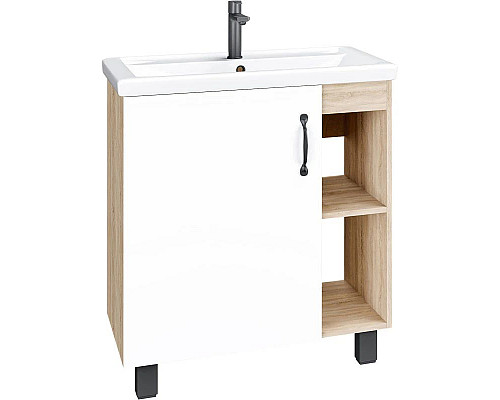 Santeh-Crystal.ru: Комплект мебели дуб сонома/белый матовый 71 см Grossman Флай 107001 + 15840 + 207001 Купить Комплект мебели дуб сонома/белый матовый 71 см Grossman Флай 107001 + 15840 + 207001 в магазине сантехники Santeh-Crystal.ru