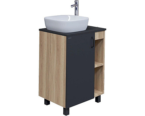 Santeh-Crystal.ru: Комплект мебели дуб сонома/серый матовый 57 см Grossman Флай 106002 + 506002 + GR-3019 + 206001 Купить Комплект мебели дуб сонома/серый матовый 57 см Grossman Флай 106002 + 506002 + GR-3019 + 206001 в магазине сантехники Santeh-Crystal.ru