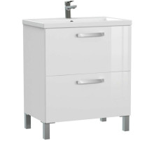 Тумба белый глянец 67,6 см Cersanit Melar 64129