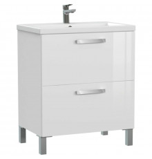 Тумба белый глянец 67,6 см Cersanit Melar 64129