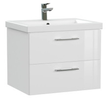 Тумба белый глянец 58,5 см Cersanit Lara 64133