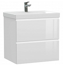 Тумба белый глянец 58,5 см Cersanit Moduo 64140